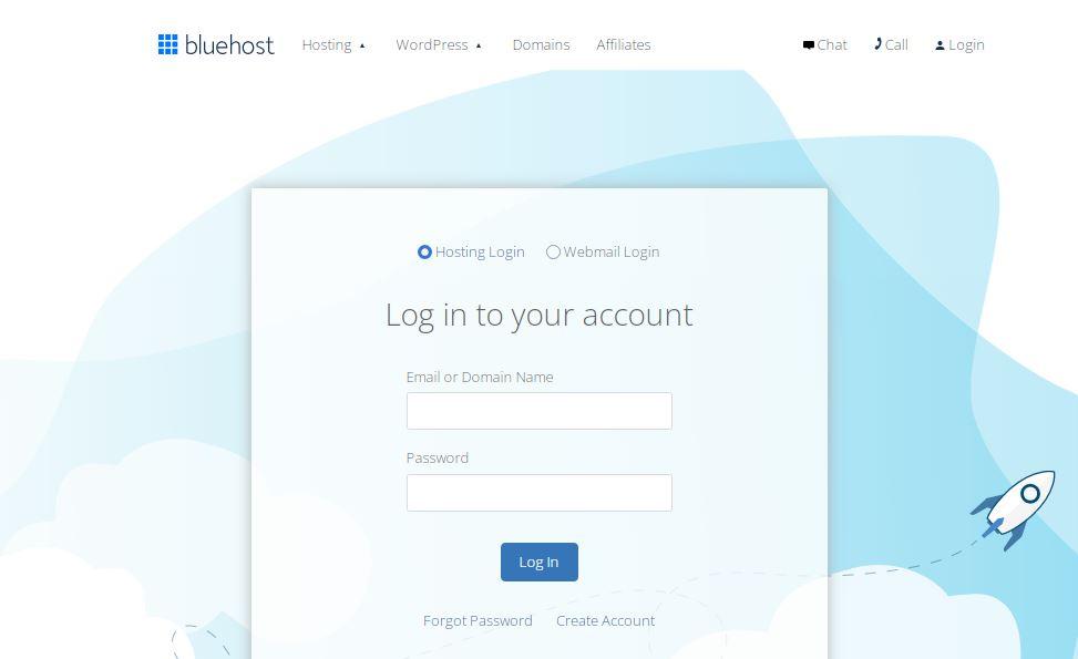 BlueHost Login